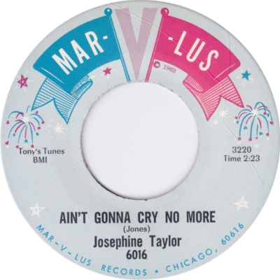 Ain't Gonna Cry No More (Instrumental)