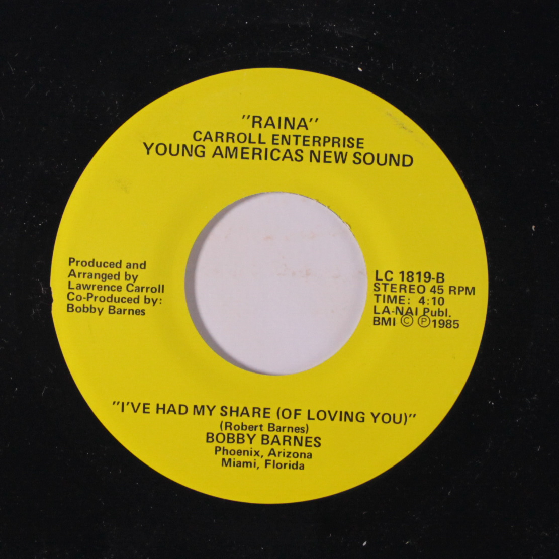 I've Had My Share of Loving You (1984 Version)