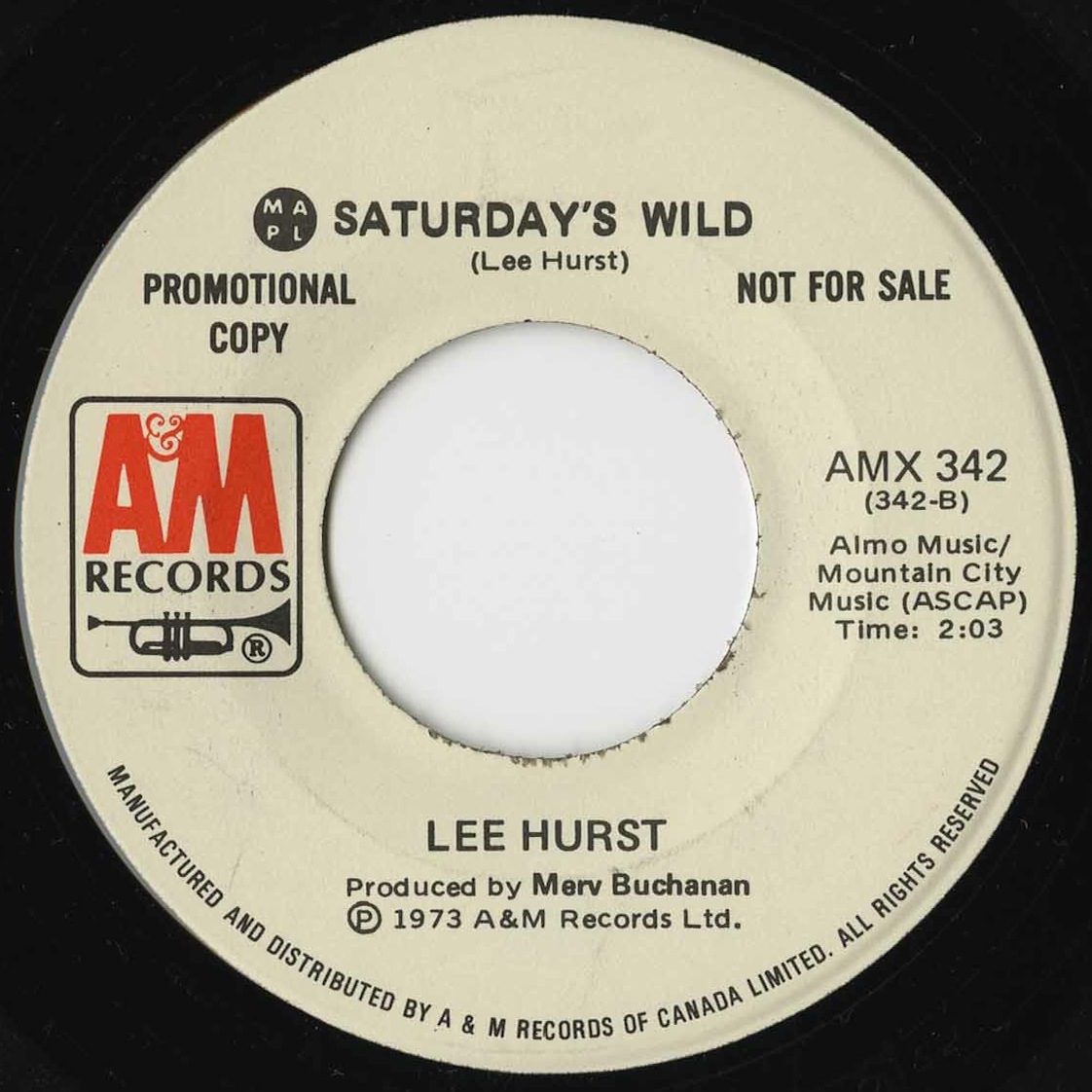 Saturday's Wild (30) (Instrumental)